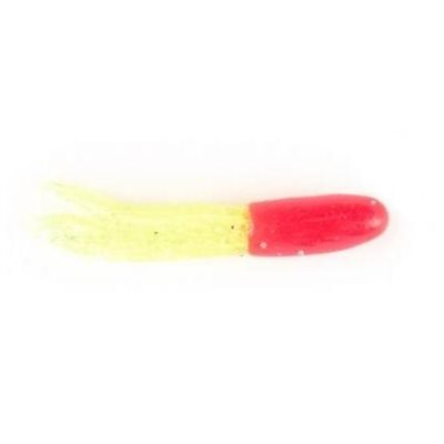 XZONE LURES 1.5'' TUBE 003 RED / CHARTREUSE
