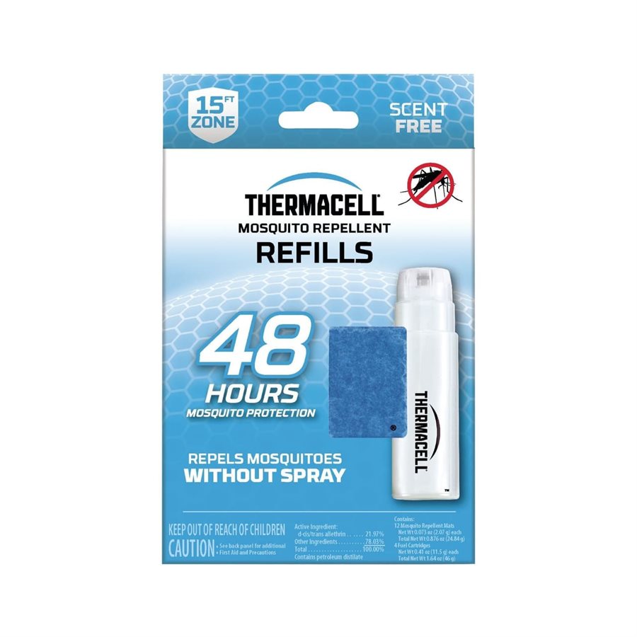 THERMACELL RECHARGES POUR MR1C 48H